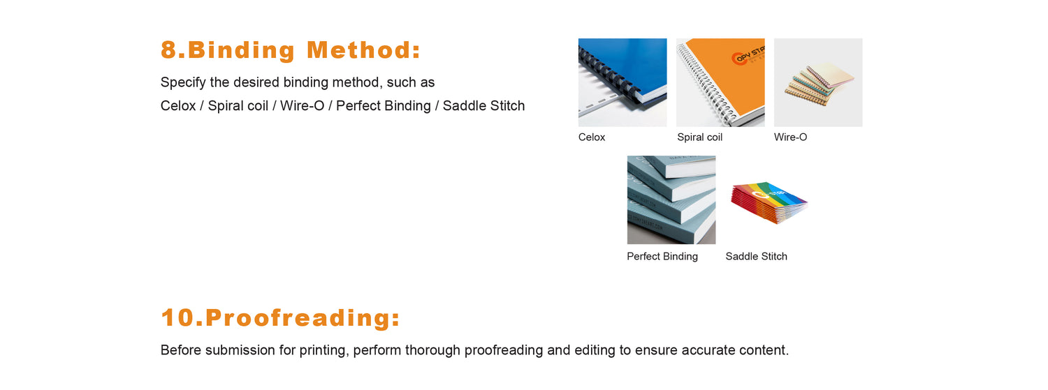 File Specifications – Book Printing